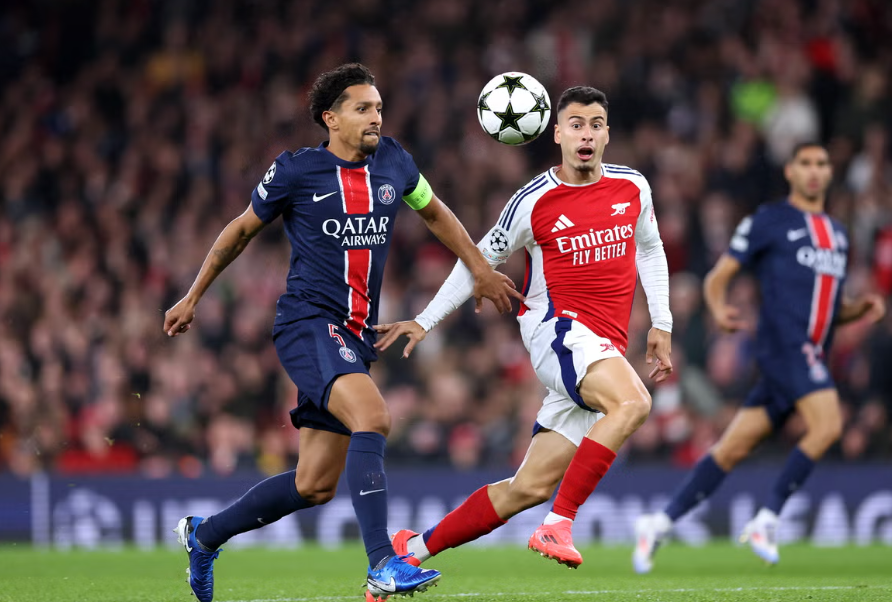 Paris Saint Germain vs Arsenal